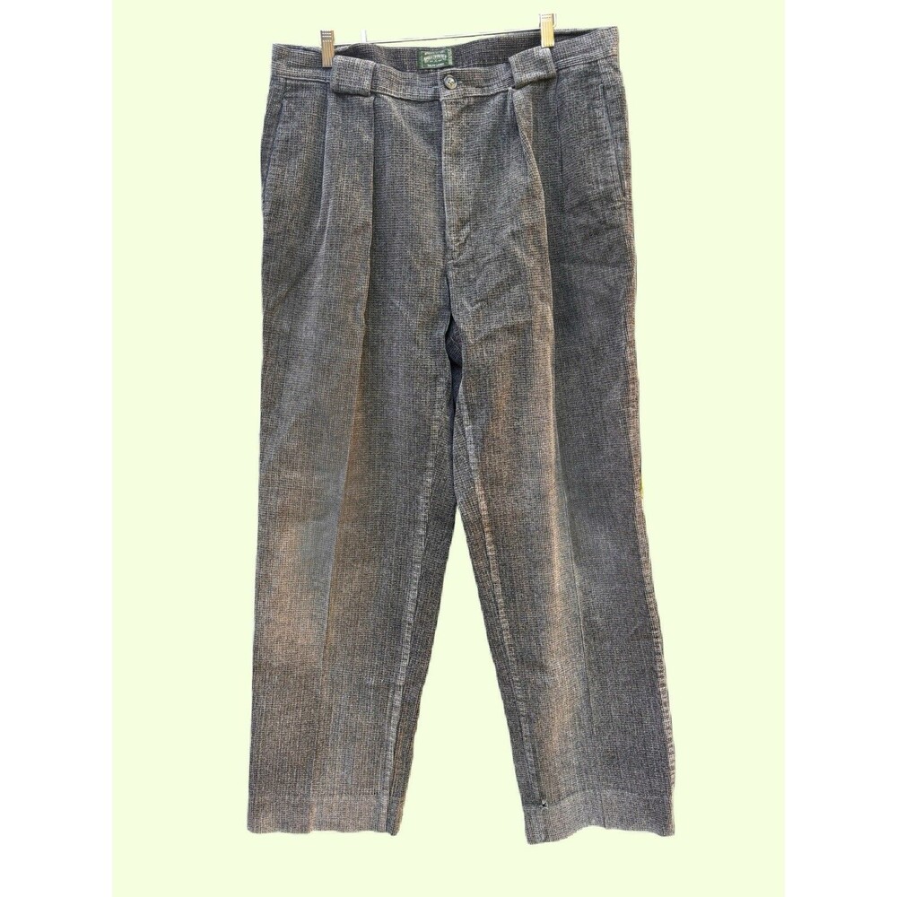 Vintage Polo Country Ralph Lauren Corduroy Pants Mens 38x36 Grey USA Made